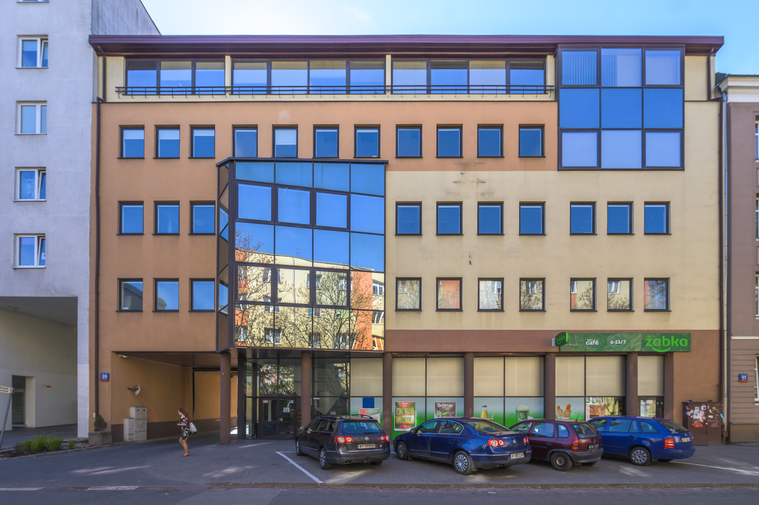 Zdjęcie architektury budynku Volta